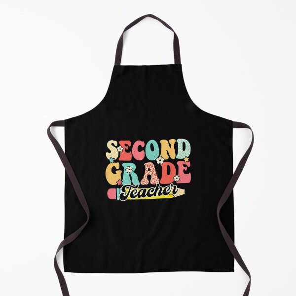 Item preview, Retro Groovy Second Grade Teacher First Day 2nd Grade 		 designed and sold by motangyailid.