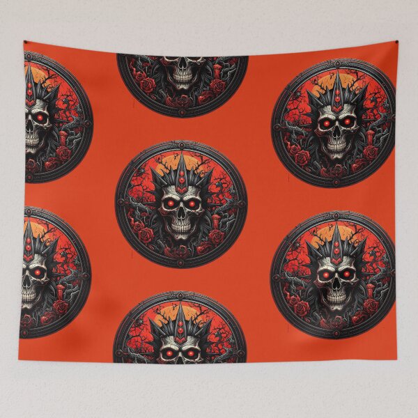 Item preview, Rose Skull | Halloween Time | Dark Scary designed and sold by monkeybusiness.pt.