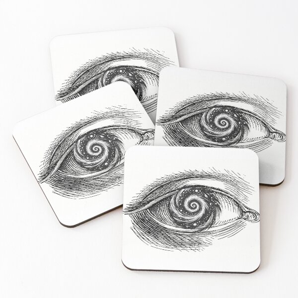 Item preview, Eye with a Cosmic Spiral designed and sold by UranianDreams.