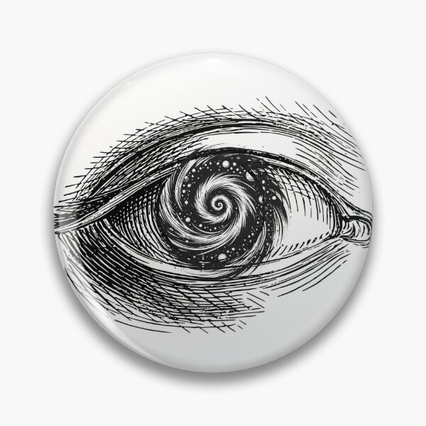 Item preview, Eye with a Cosmic Spiral designed and sold by UranianDreams.