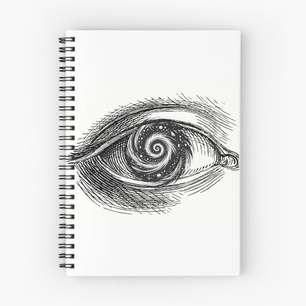 Item preview, Eye with a Cosmic Spiral designed and sold by UranianDreams.