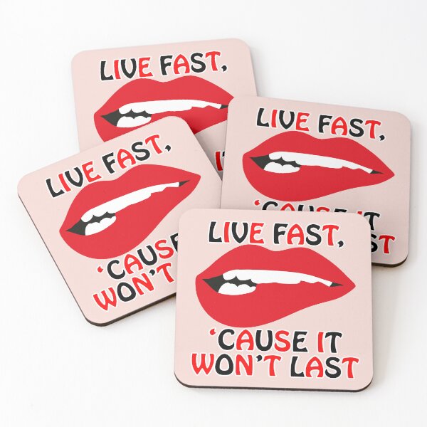 Item preview, Live Fast, Cause It Wont Last - designed and sold by waltzermitty.