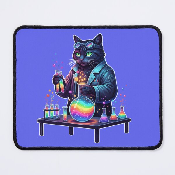 Item preview, Professor Meow- Colorful Chemistry Lessons  designed and sold by Too Kool Designing .