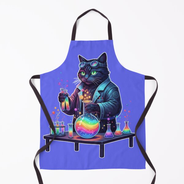 Item preview, Professor Meow- Colorful Chemistry Lessons  designed and sold by Too Kool Designing .