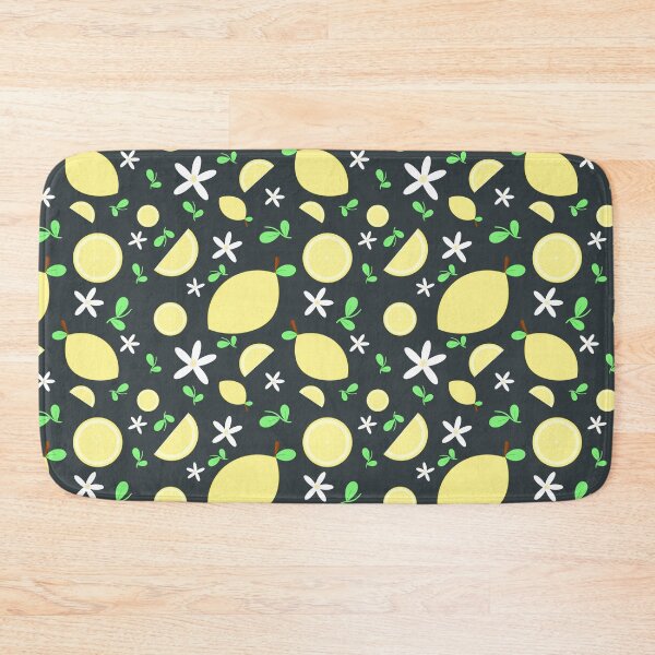 Item preview, Lemon Pattern III (dark) designed and sold by CakeyDoesArt.