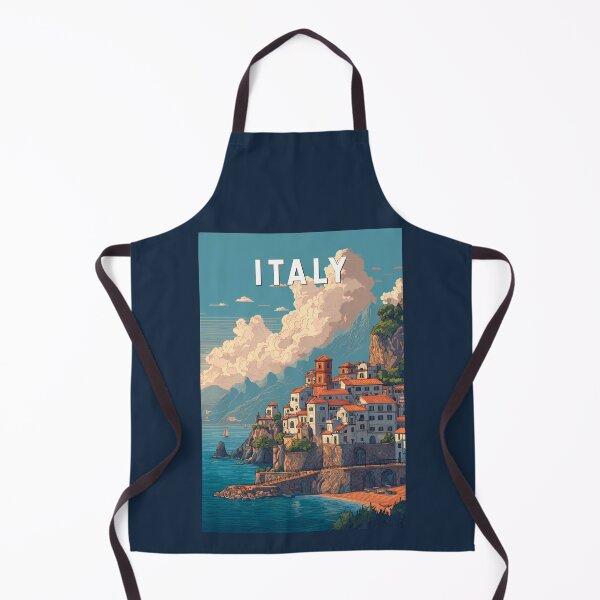 Item preview, Italy Illustration Travel Art Vintage designed and sold by KrisSidDesigns.