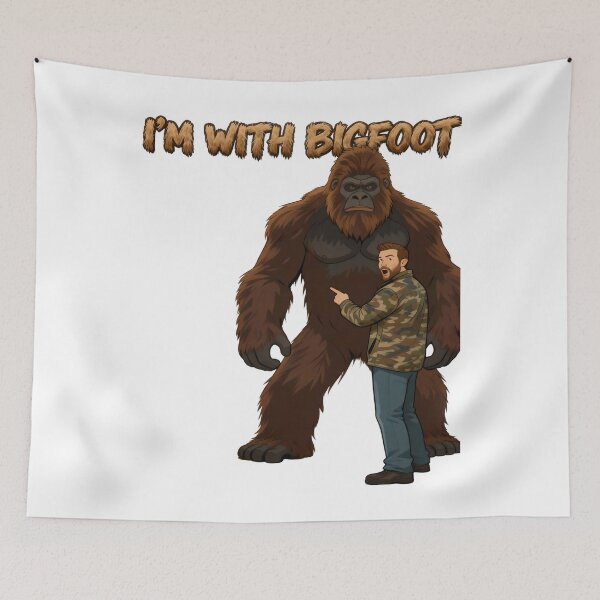 Item preview, I'm with Bigfoot designed and sold by LTStudioArts.