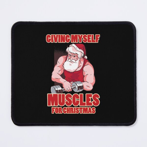 Item preview, Muscle Xmas weightlifting Santa Claus costume snow Christmas designed and sold by regarnilzio2.