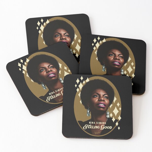 Item preview, Nina Simone – Feeling Good Timeless Soul Art designed and sold by Vudu! ⚡ Studio.