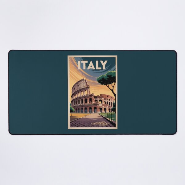 Item preview, Italy Colosseum Illustration Travel Art Vintage designed and sold by KrisSidDesigns.