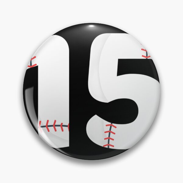 Item preview, Number #15 BASEBALL Team 	 - 15 Pitcher Batter Tee	 designed and sold by moodinchiawaz.