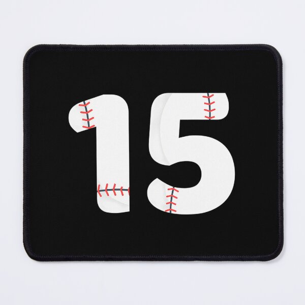 Item preview, Number #15 BASEBALL Team - 15 Pitcher Batter Tee designed and sold by moodinchiawaz.