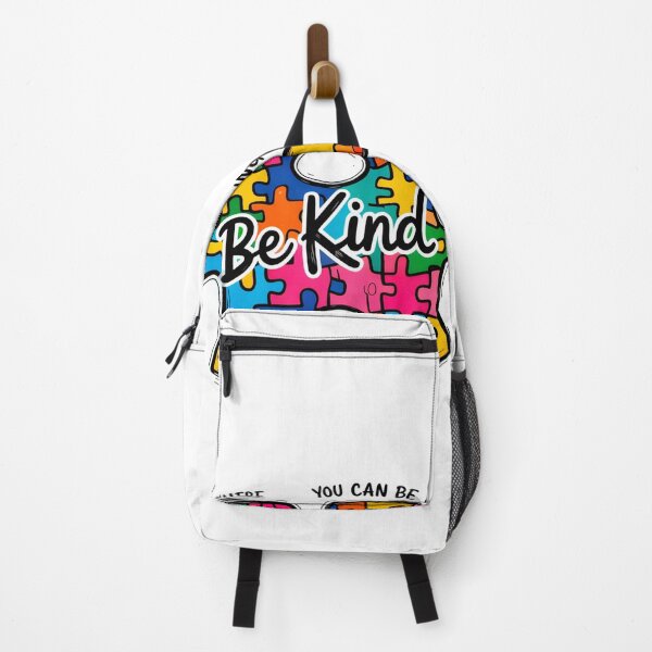 Item preview, Be Kind Colorful Puzzle Piece – Autism Awareness Design designed and sold by JolantaCzop.