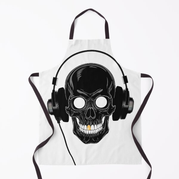 Item preview, Skull DJ Headphones Gold Tooth Music Design designed and sold by Wsgreen.