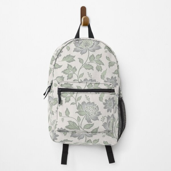 Item preview, Seamless Neutral Floral Pattern - Stony Gray and Sage Flowers designed and sold by HolmeProud.