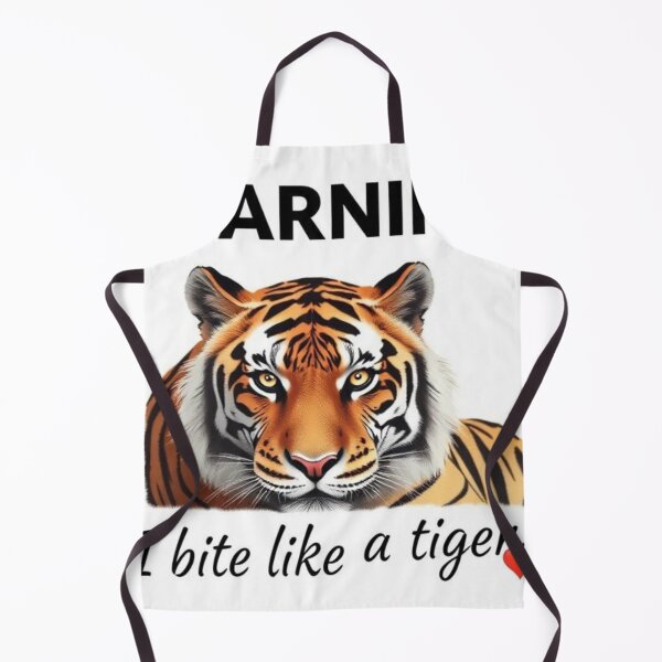 Item preview, Warning: Hug me at your own risk, I bite like a tiger. designed and sold by SSMC DREAM DESIGN.