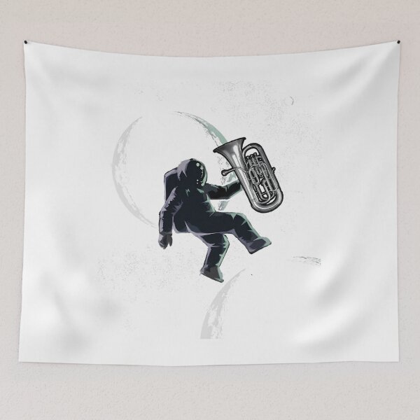 Item preview, Euphonium Player Funny 	 for Christmas Astronaut 		 designed and sold by yalazaleshier.