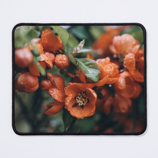 Item preview, Red flowers with drops designed and sold by AlinaLevina.