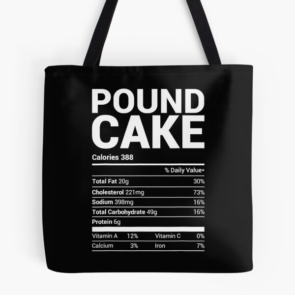 Item preview, Pound Cake Nutrition Facts Family Matching Christmas Costume 	1	 designed and sold by senacdelelg.