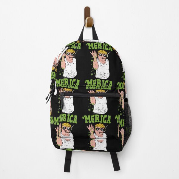 Item preview, Merica Trump Bae Smoking Weed Cannabis Funny 420 Stoner designed and sold by ghrisvclann.