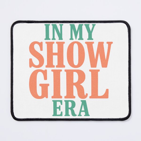 Item preview, In My Showgirl Era Typography Graphic designed and sold by SaltedBeachPaperie.