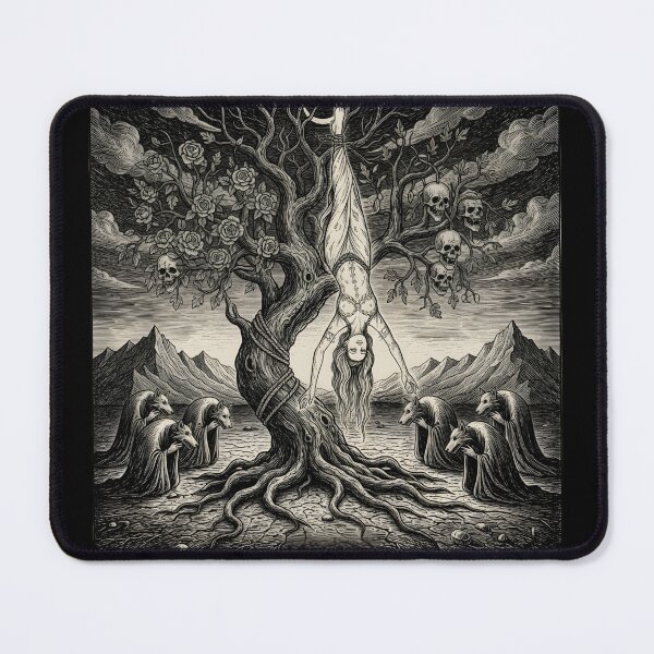 Item preview, The Hanging Maiden of the Withered Tree designed and sold by PixCthulhu.