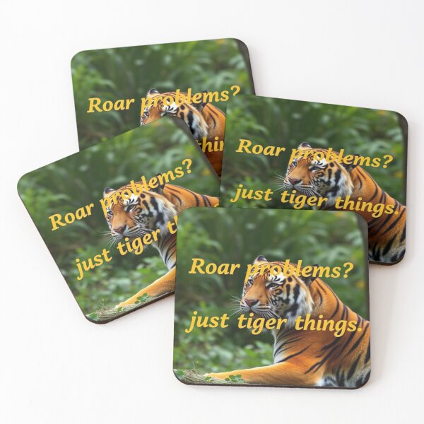 Item preview, Roar problems? Nah, just tiger things designed and sold by SSMC DREAM DESIGN.