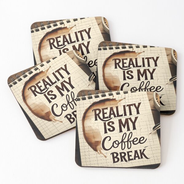 Artikelvorschau, Die Realität ist meine Kaffeepause 2 entworfen und verkauft von RisingWolfStudio.