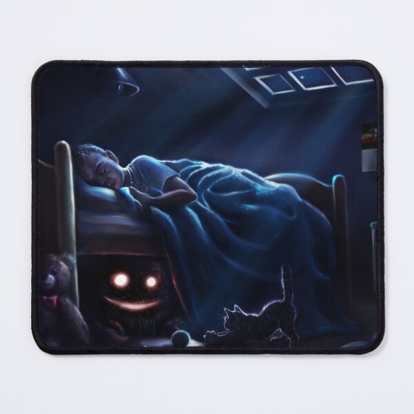 Item preview, The Midnight Visitor - Fantasy Horror Illustration designed and sold by Fantasy Illustrations & Fan Art.