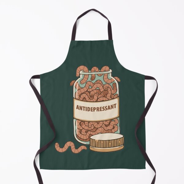 Item preview, Earthworm Antidepressant Jar – Funny Worm Lover designed and sold by SidTastic .