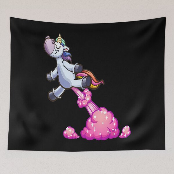 Item preview, Farting Unicorn Funny Unicorn Rainbow Farts 		 designed and sold by iledelswertt.