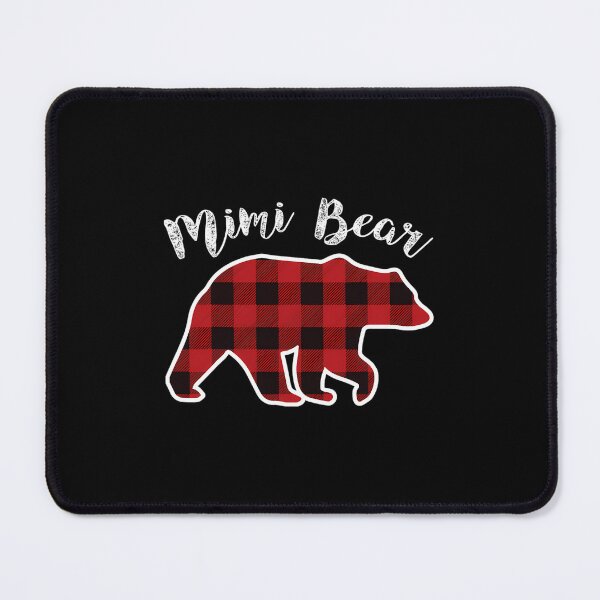 Item preview, MIMI BEAR Red Plaid Christmas Pajama designed and sold by keplerhocai.