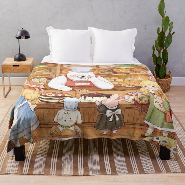 Item preview, Cozy Bakery Cute Bear and Friends Illustration designed and sold by Oniyasha.