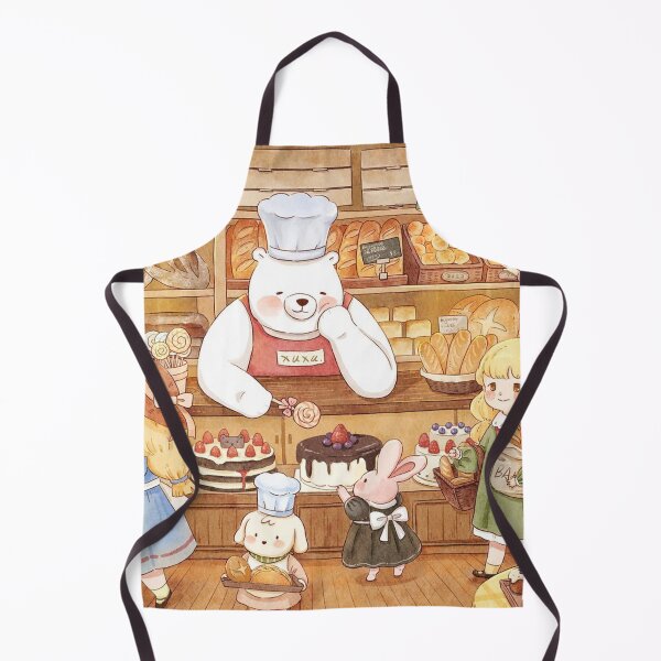 Item preview, Cozy Bakery Cute Bear and Friends Illustration designed and sold by Oniyasha.