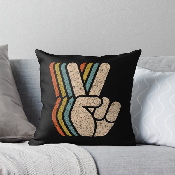 Item preview, Retro Peace Sign V Fingers Vintage 60s 70s 80s Cool Graphic 		 designed and sold by alliotermaljp.