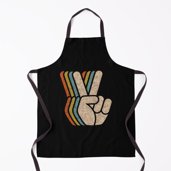 Item preview, Retro Peace Sign V Fingers Vintage 60s 70s 80s Cool Graphic 		 designed and sold by alliotermaljp.