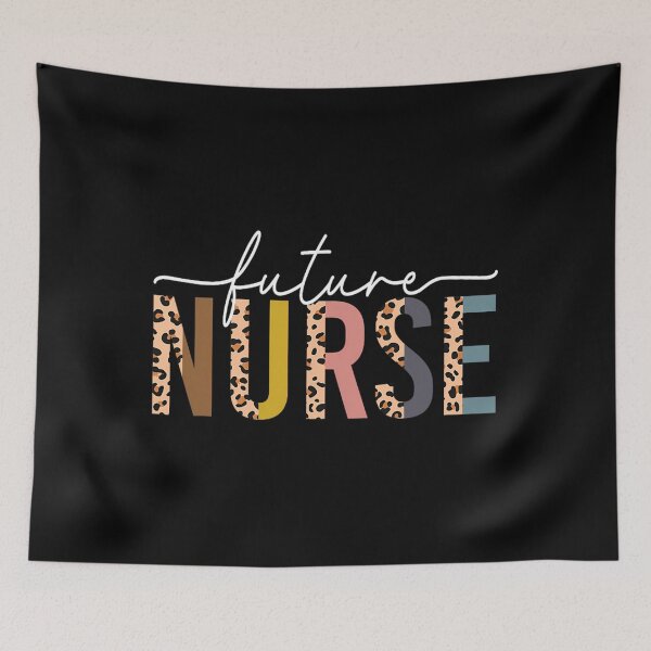 Item preview, Future Nurse Leopard Print Nursing School Student Progress 		 designed and sold by asbeexoce4.