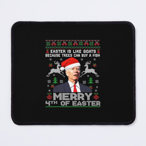 Item preview, Merry 4th Of Easter Funny Biden Ugly Christmas Sweater designed and sold by ghrisvclann.