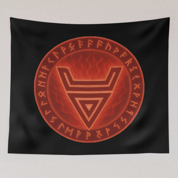 Item preview, Veles Sign - Slavic Symbol of Magic and Protection designed and sold by Myth-LegendArt.