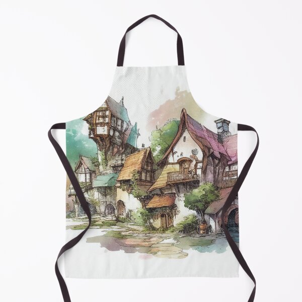 Item preview, medieval village (fantasy) designed and sold by jefboutique6150.