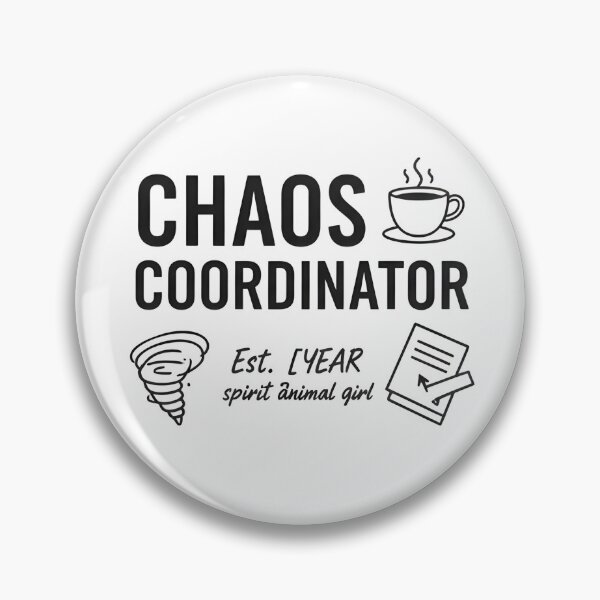 Item preview, Chaos Coordinator Mug Gift - Funny Office Manager T-Shirt - Powered by Coffee & Sarcasm designed and sold by Painter1Joyx.