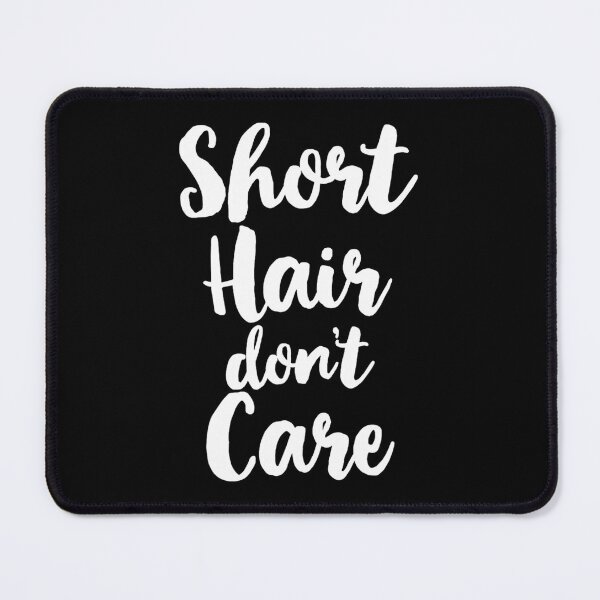 Item preview, Short Hair Don't Care Cute Christmas designed and sold by muffjapoe.