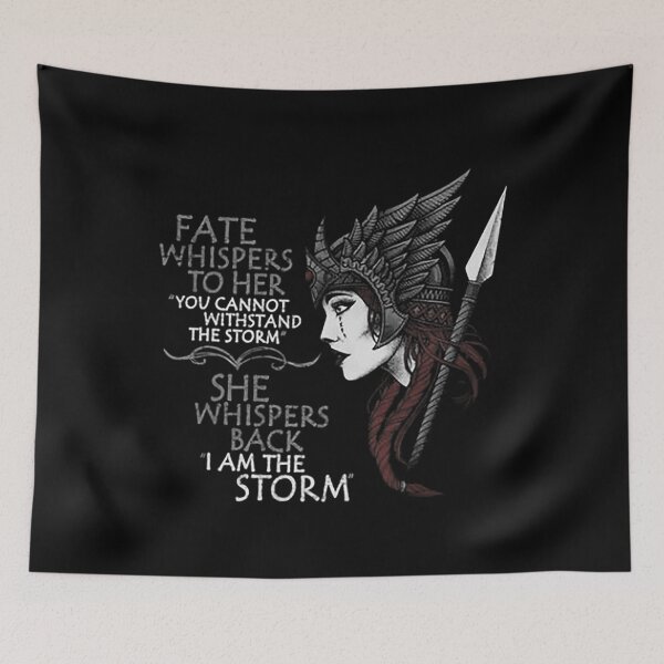 Item preview, Fate Whispers To Her You Cannot Withstand The Storm 		 designed and sold by iledelswertt.