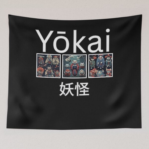 Item preview, A TRIAGE OF YOKAI SPIRITS  designed and sold by aledfychan.