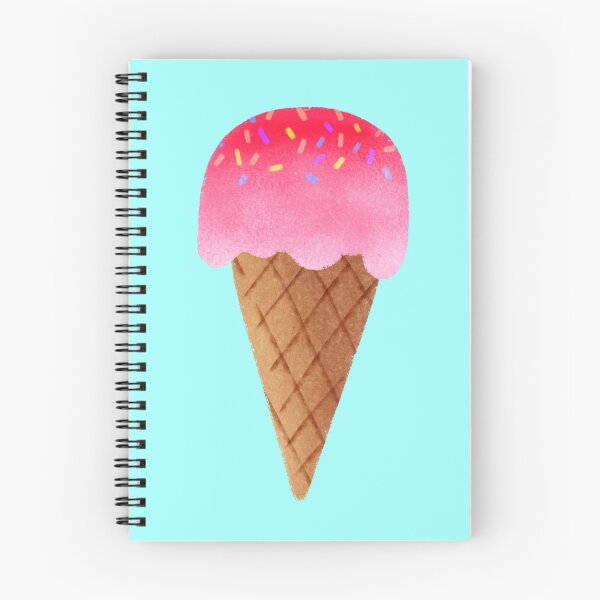 Item preview, Strawberry ice cream with sprinkles designed and sold by JessCarrsArt.