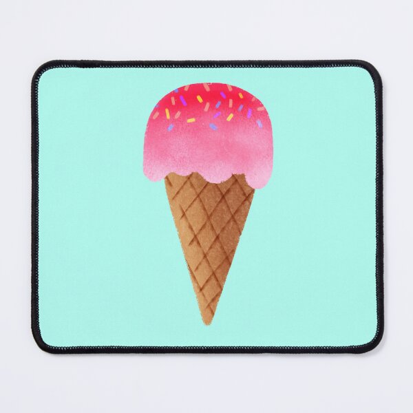 Item preview, Strawberry ice cream with sprinkles designed and sold by JessCarrsArt.