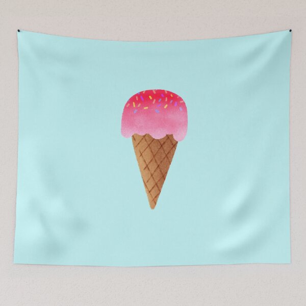 Item preview, Strawberry ice cream with sprinkles designed and sold by JessCarrsArt.