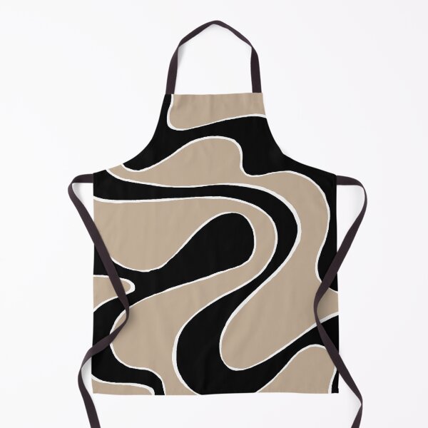 Item preview, Ebb and Flow 2 in Taupe, Black, and White designed and sold by LAEC-Shop.