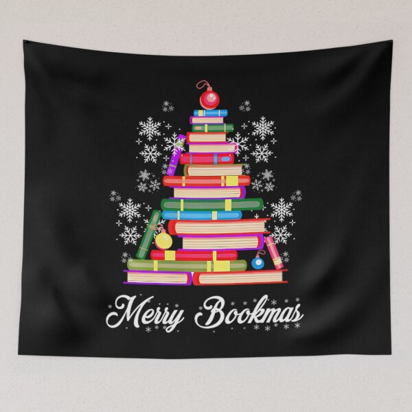 Item preview, Merry Bookmas for Book Lover 	 		 designed and sold by ghrisvclann.
