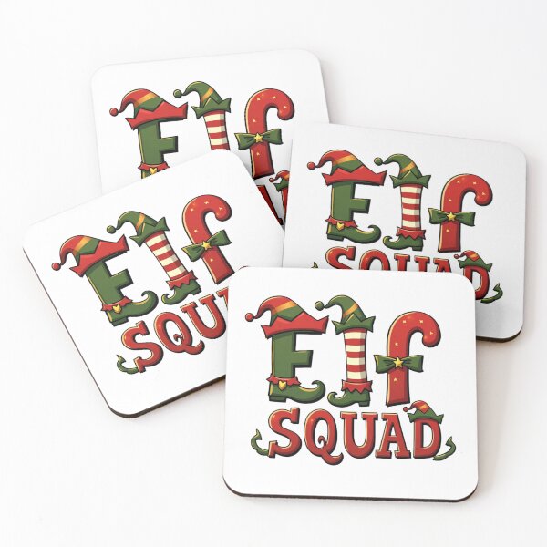 Item preview, Elf Squad – Funny Christmas Elf Shoes and Hat Design designed and sold by shadystitch.